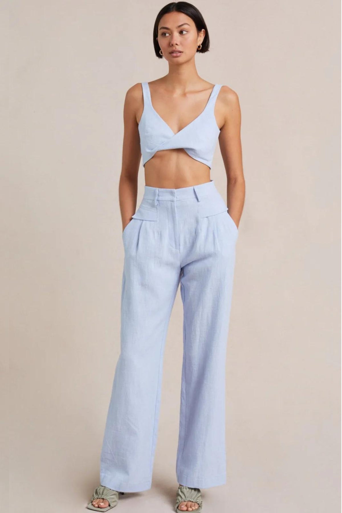 Phoebe Top | Sky Blue