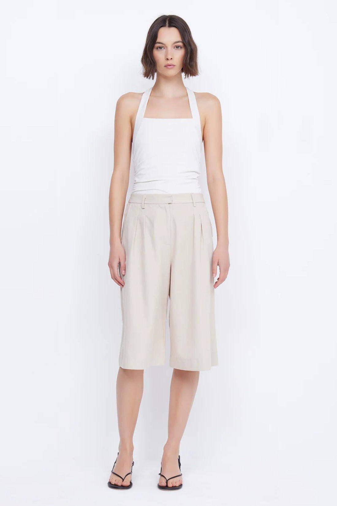 Blanche Halter Top | White