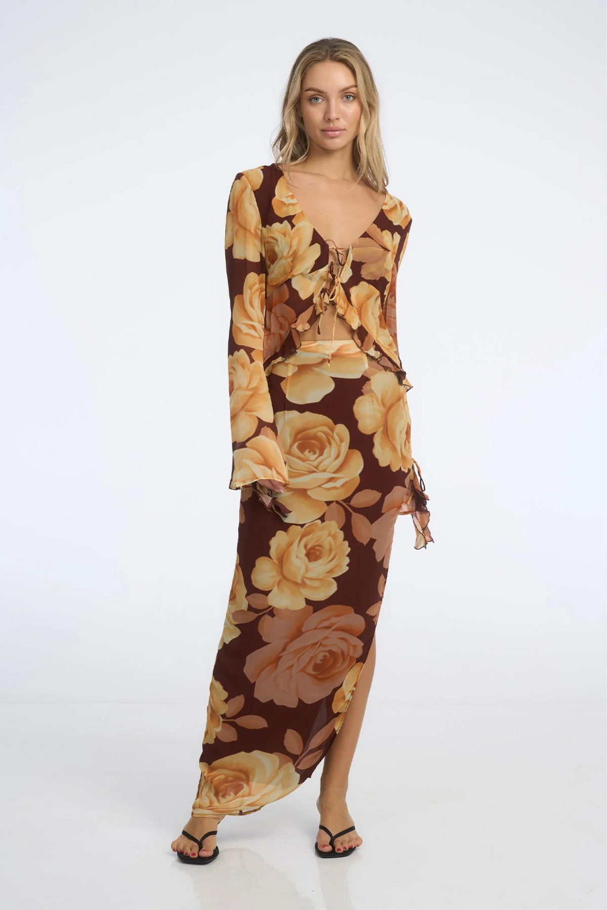 Rosemary Maxi Skirt | Maple Floral