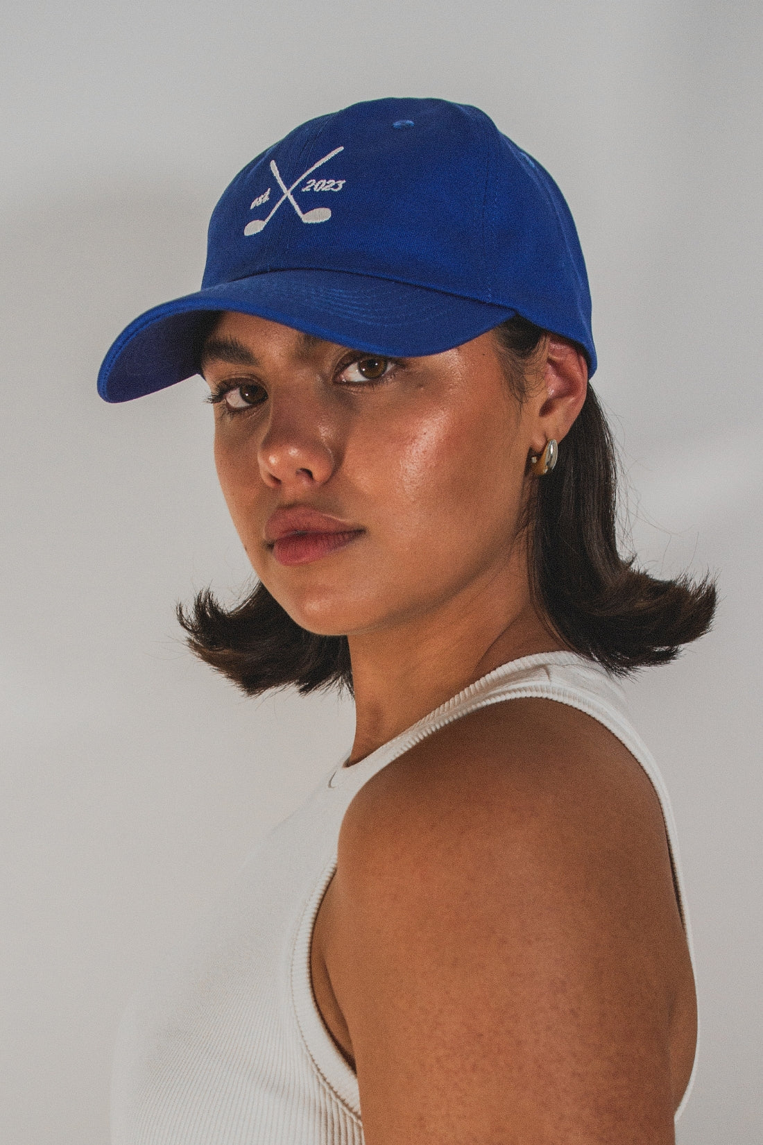&quot;A&quot; Game Golf Cap | Blue/White