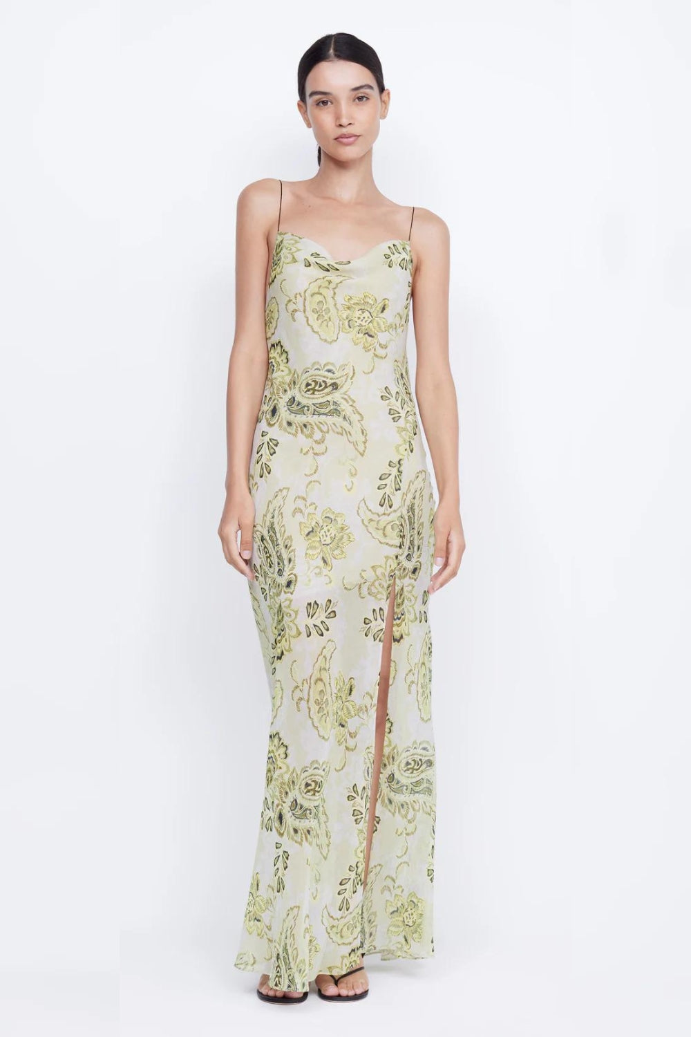 Lylou Maxi Dress | Lemon Paisley