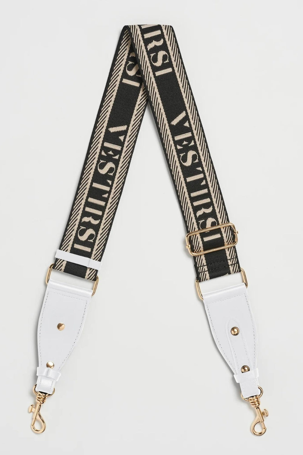 Vestirsi Woven Strap | White Smooth Leather