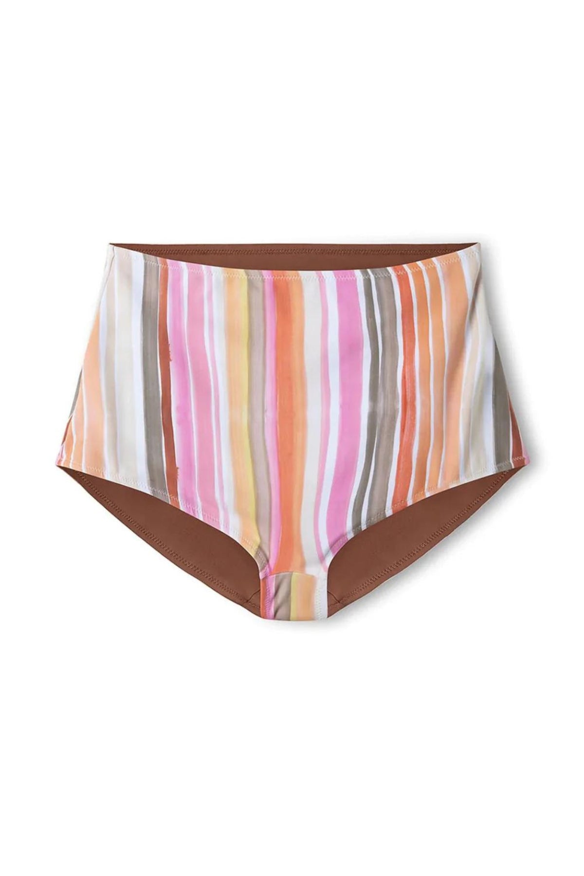 Reversible Refined Boy Short | Watercolour Stripe