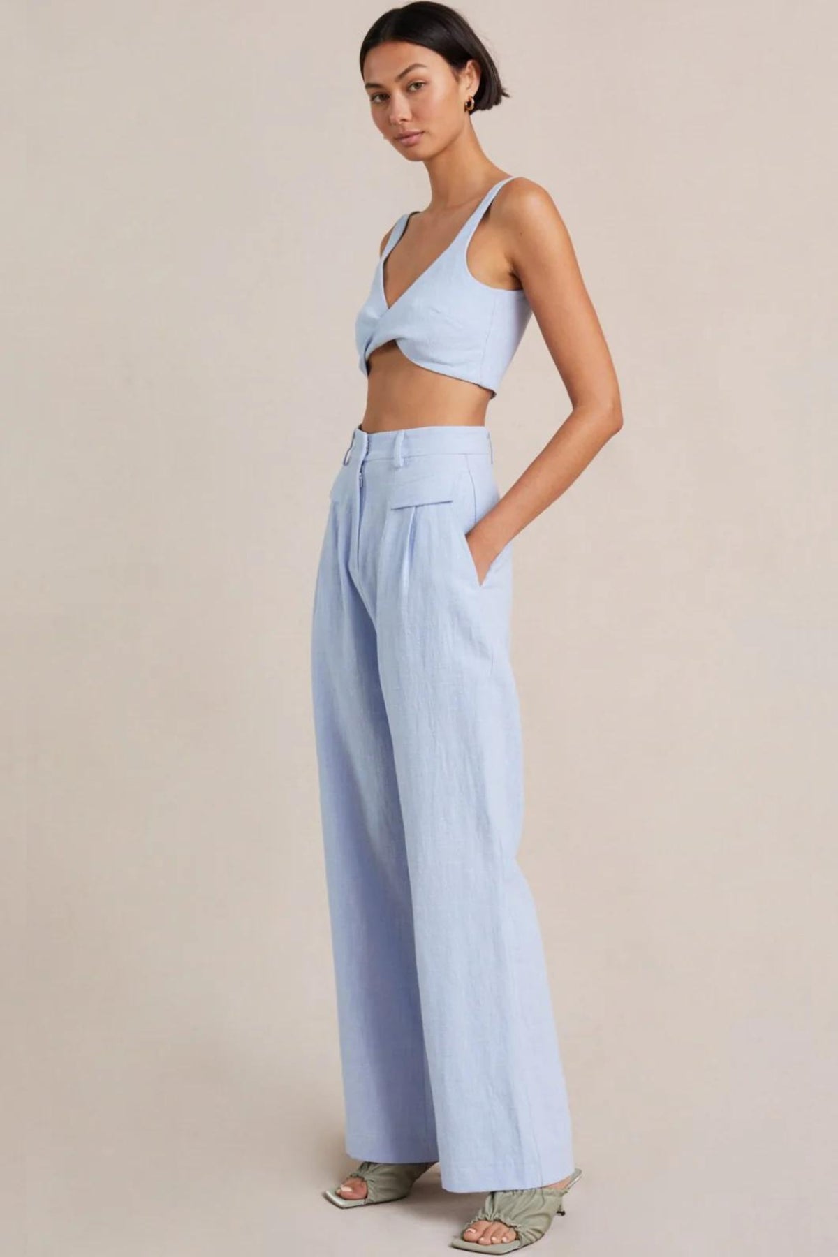 Phoebe Top | Sky Blue