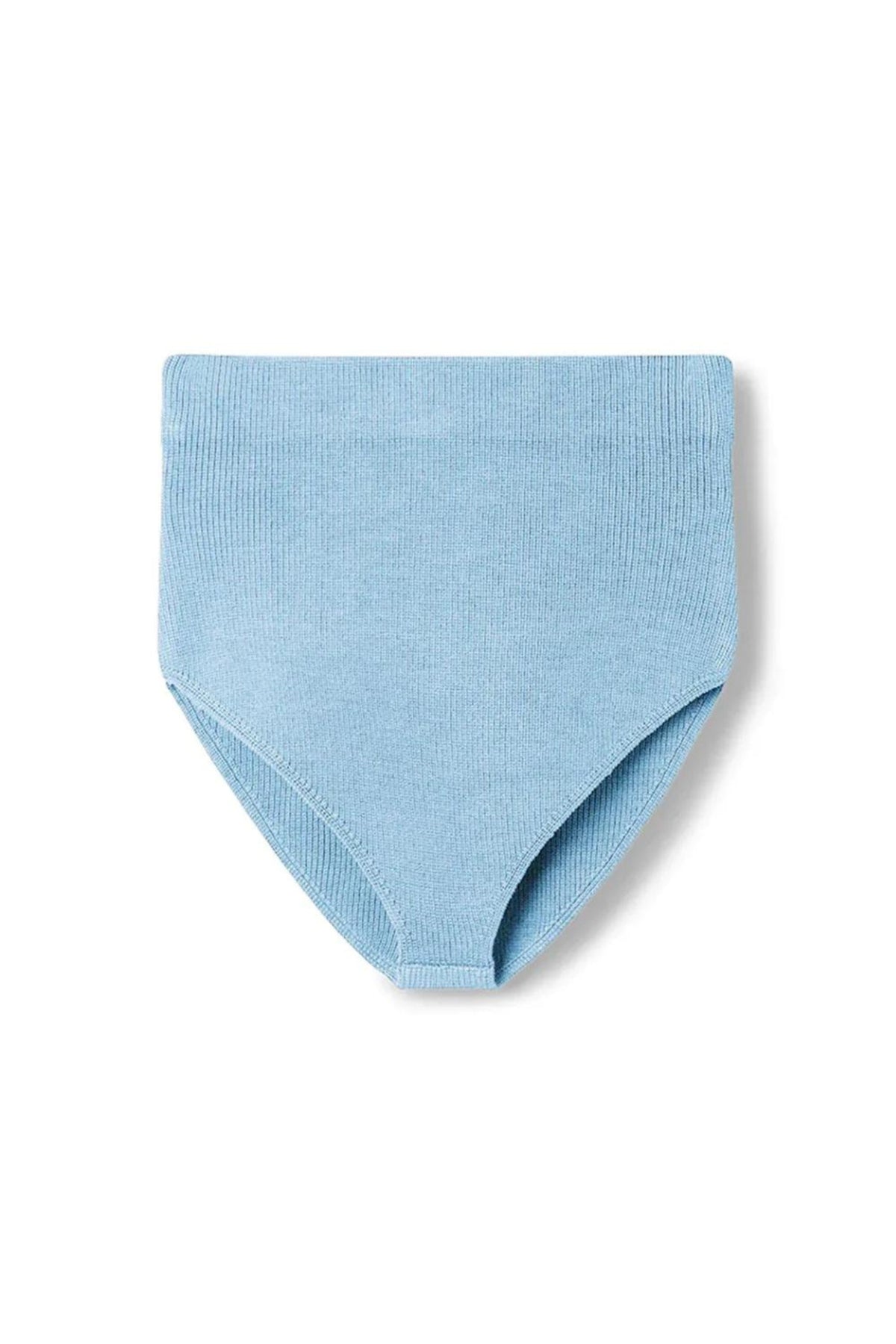 Knitted Brief | Cool Blue