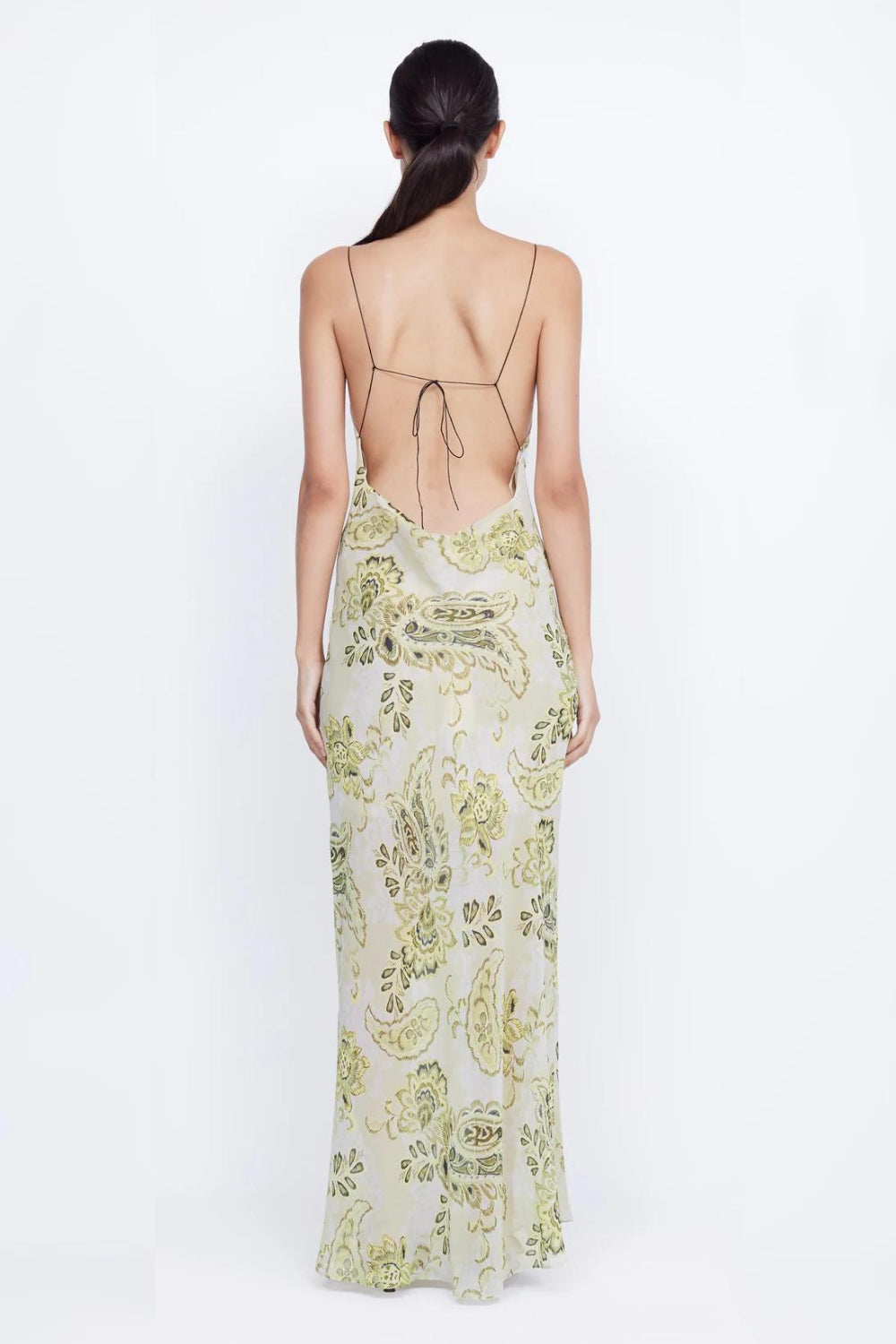 Lylou Maxi Dress | Lemon Paisley