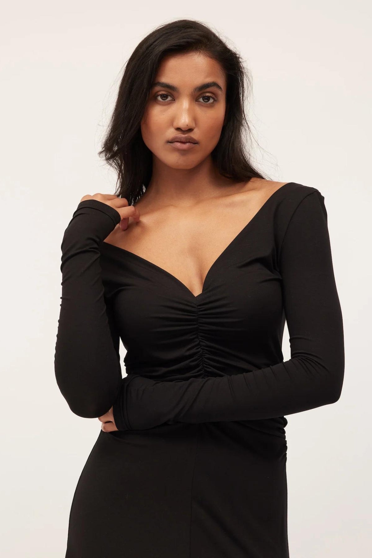Echo Dress | Black Jersey