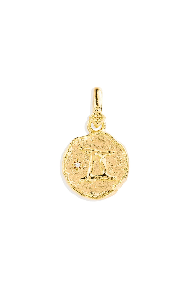 Cosmic Love Reversible Pendant | Gemini