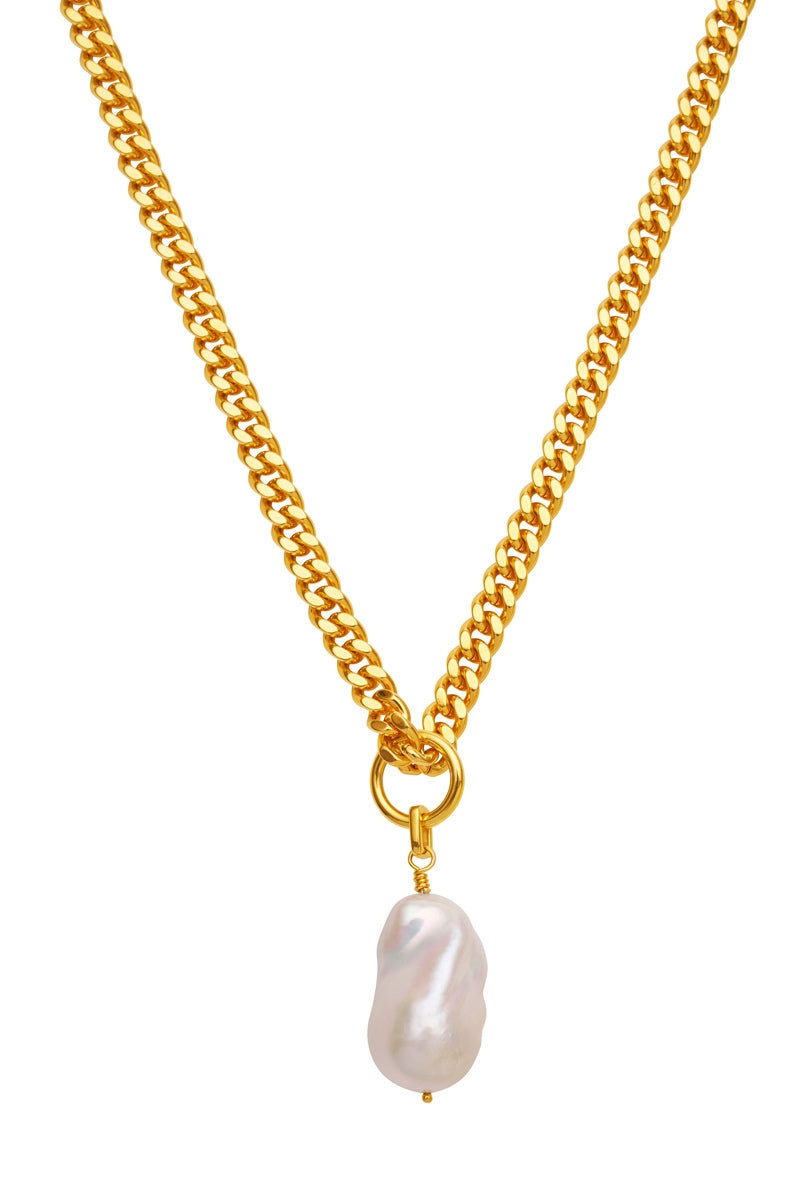 Shields Necklace | Pearl