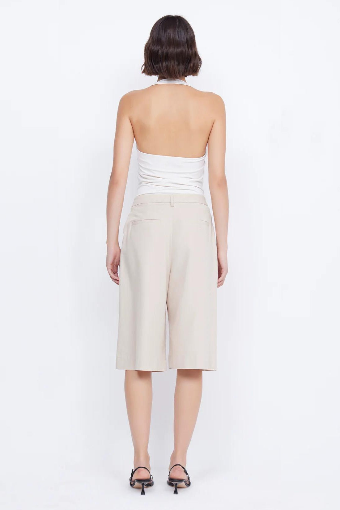 Blanche Halter Top | White