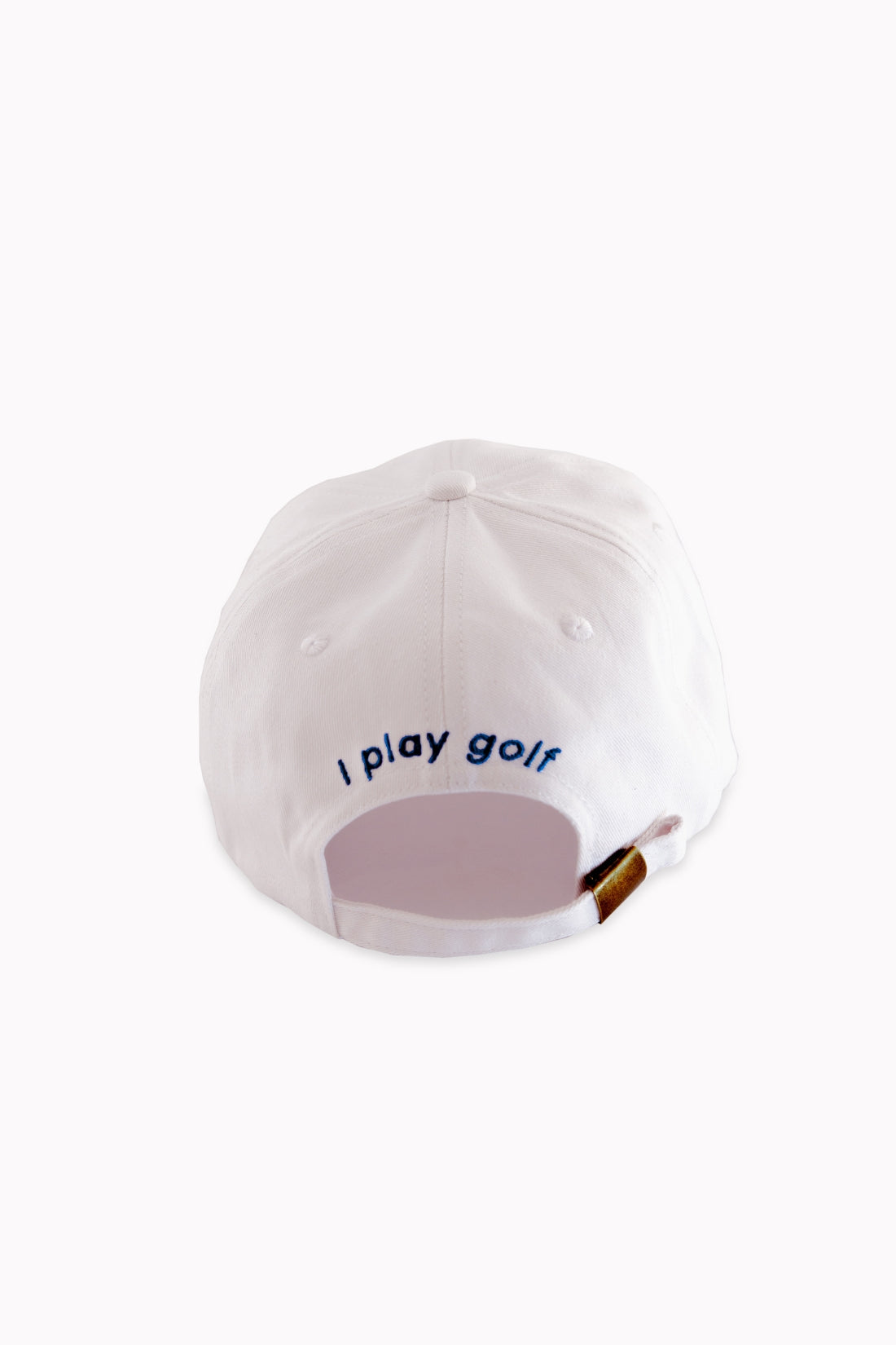 &quot;A&quot; Game Golf Cap | White/Blue