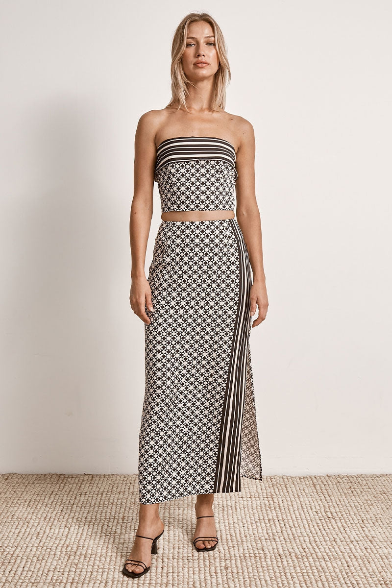 Moonlight Skirt | Geo Print