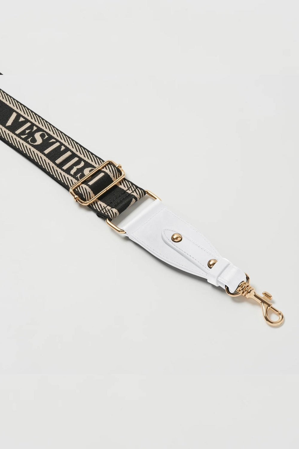 Vestirsi Woven Strap | White Smooth Leather