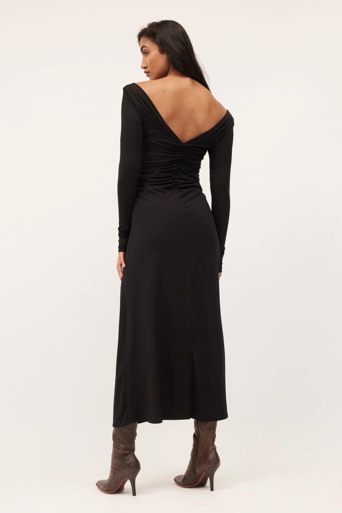 Echo Dress | Black Jersey