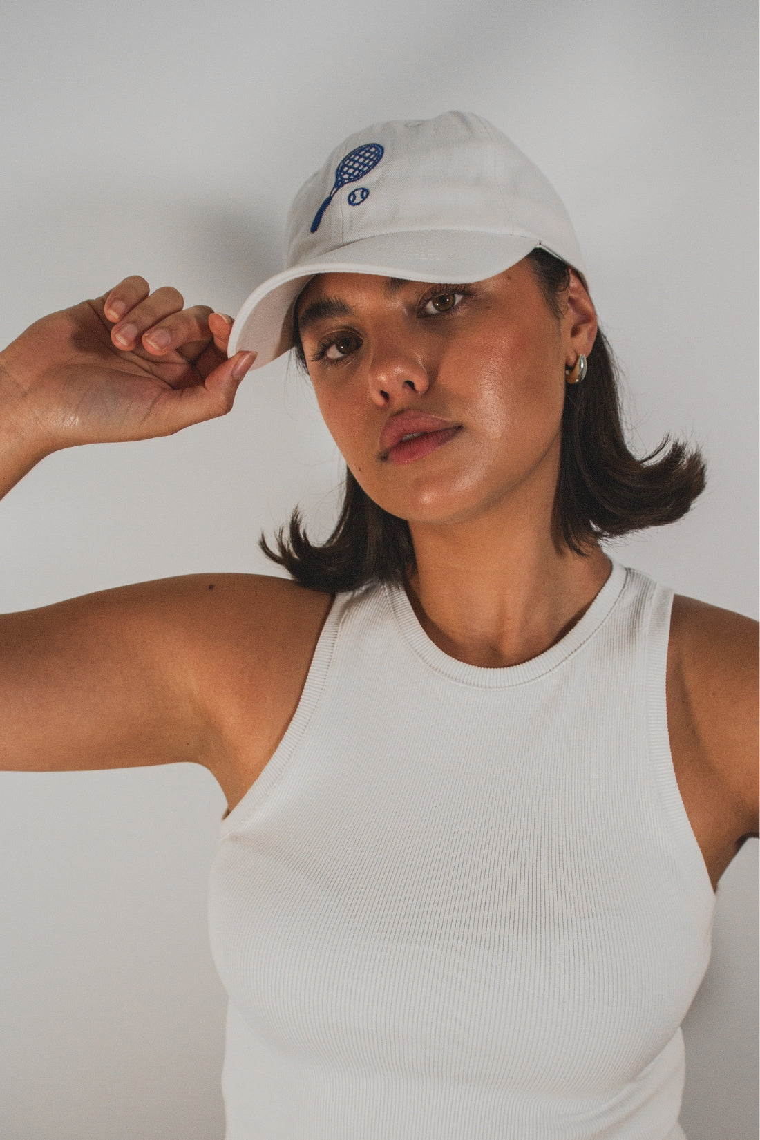 Tennis Pro Cap | White/Blue