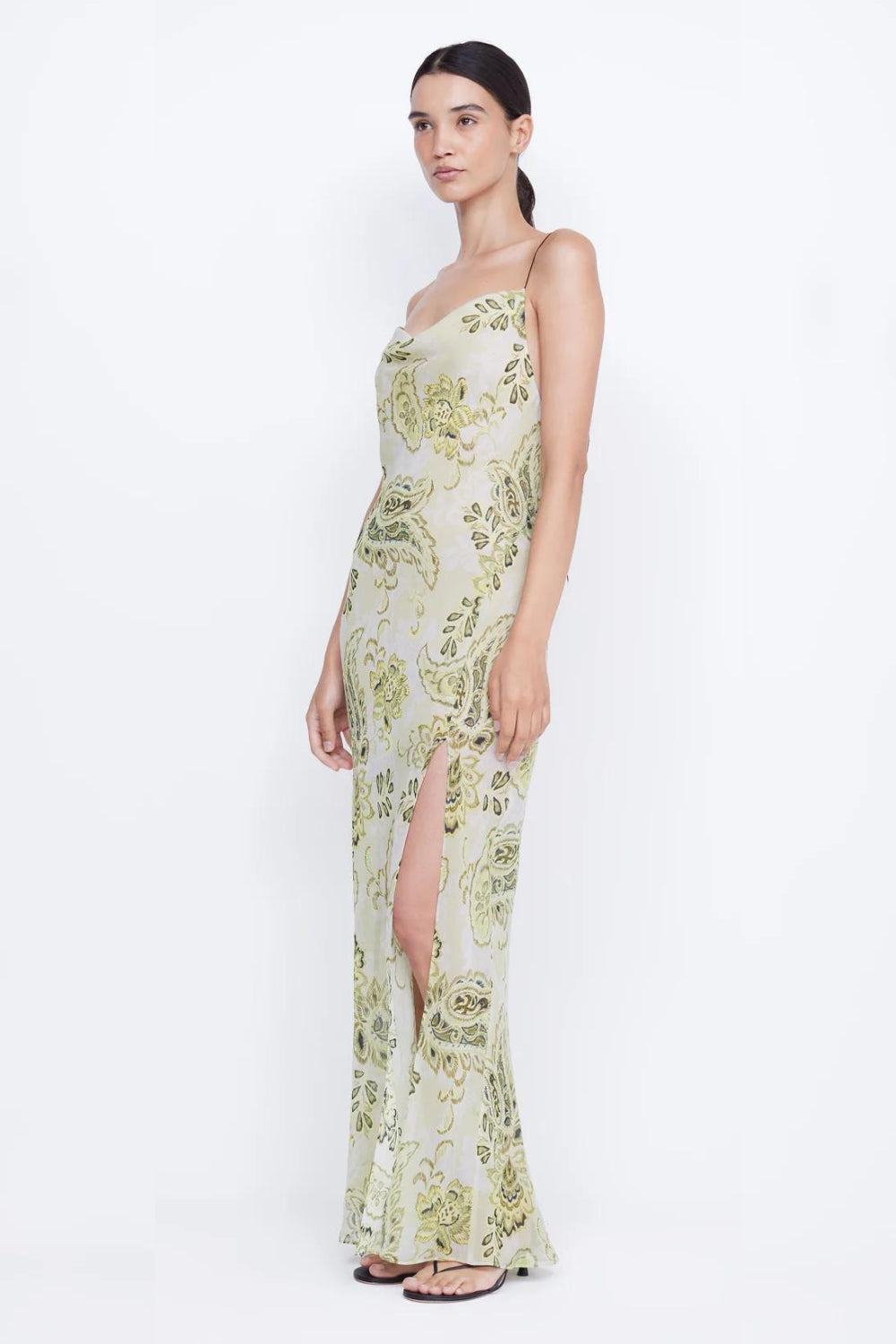 Lylou Maxi Dress | Lemon Paisley