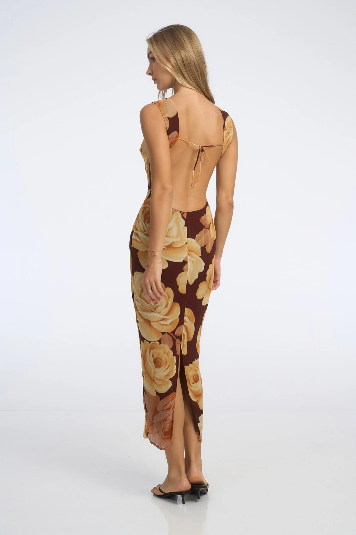 Audrey Midi Dress | Maple Floral