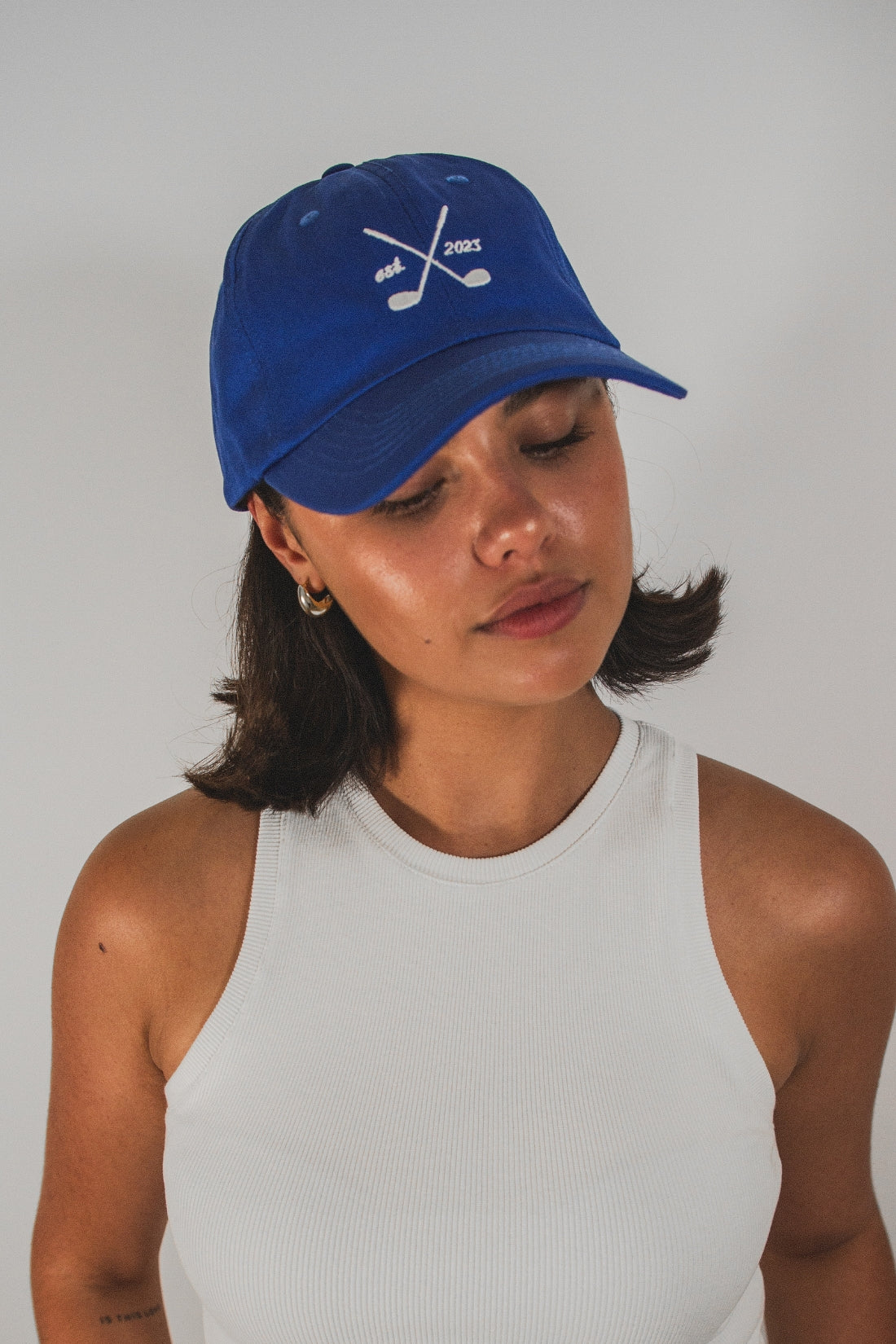 &quot;A&quot; Game Golf Cap | Blue/White