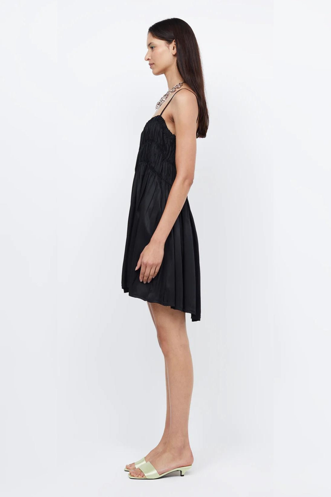 Dali Mini Shift Dress | Black