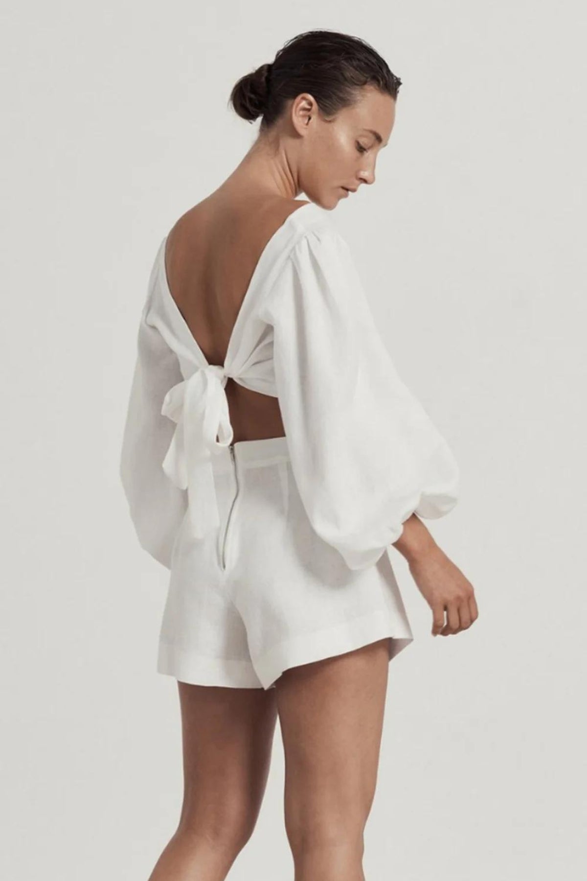 Maya Mini Short | White