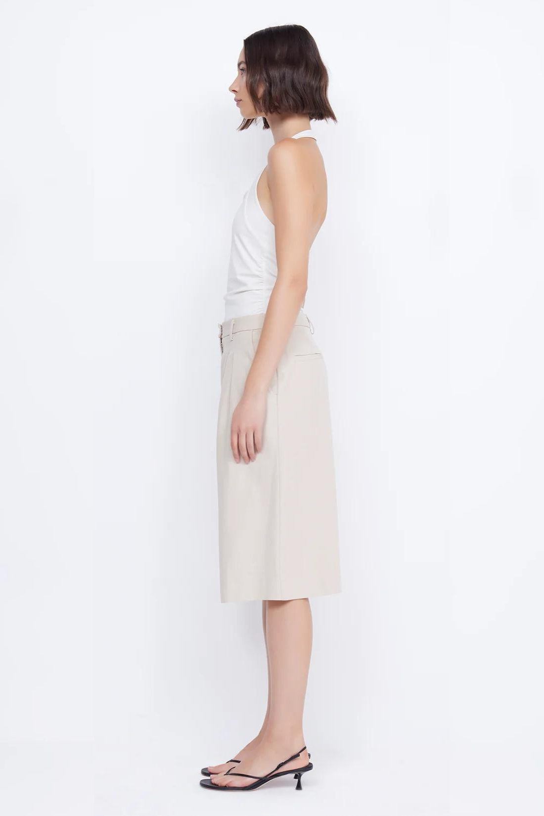 Blanche Halter Top | White