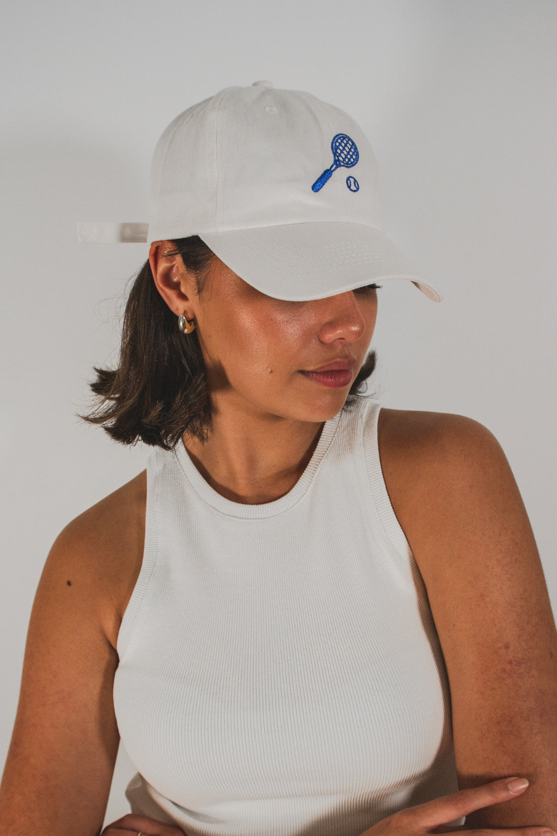 Tennis Pro Cap | White/Blue