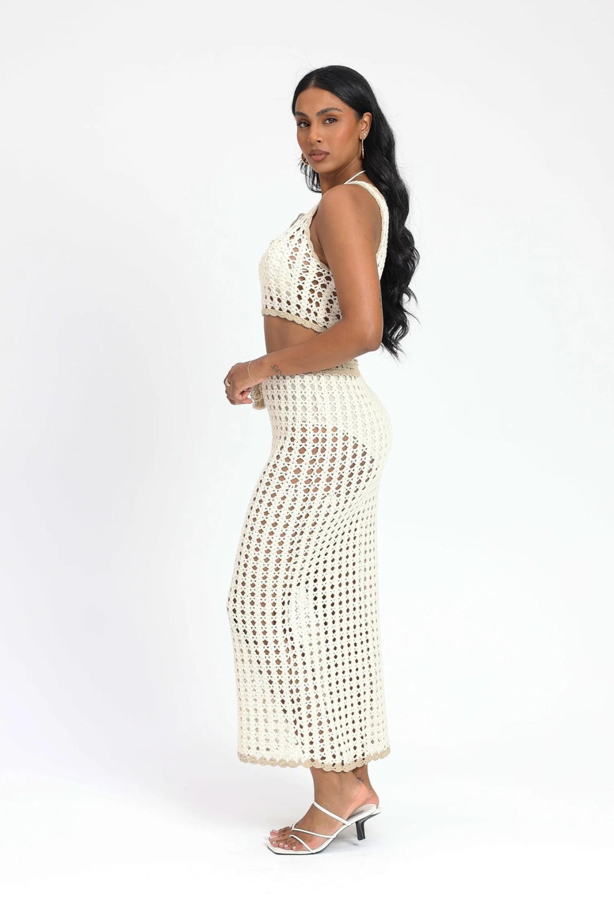 Rylee Maxi Skirt | Ivory
