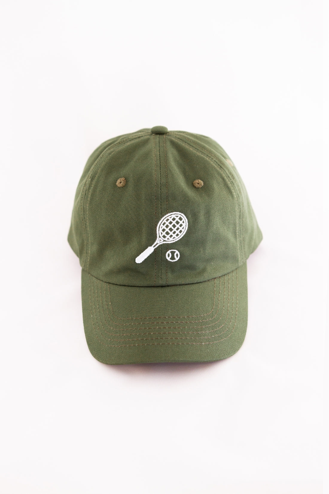 Tennis Pro Cap | Olive/White