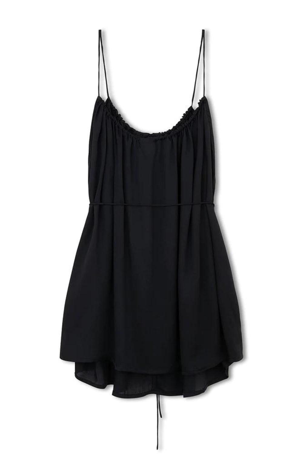 Lenzing Tencel Mini Dress | Black