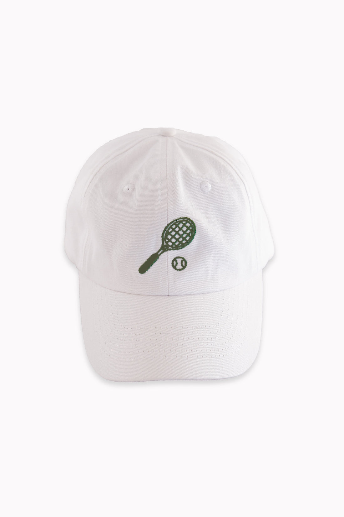 Tennis Pro Cap | White/Olive