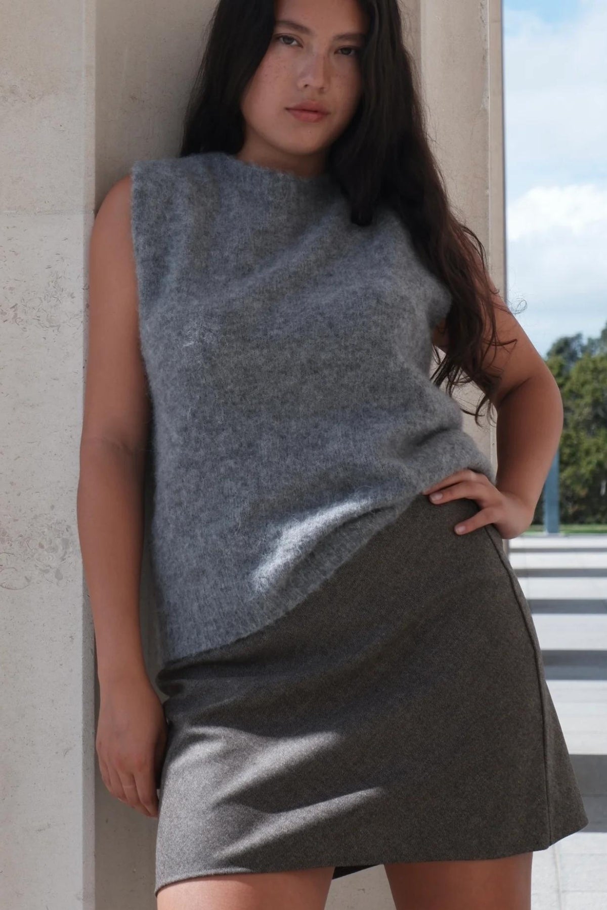 Bias Mini | Biscuit Wool