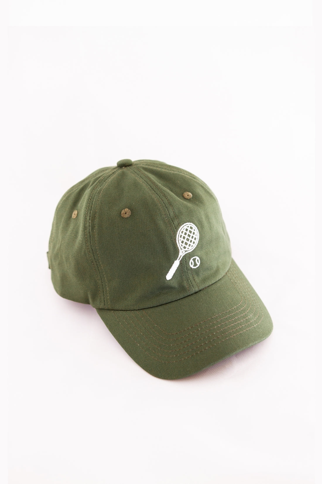 Tennis Pro Cap | Olive/White