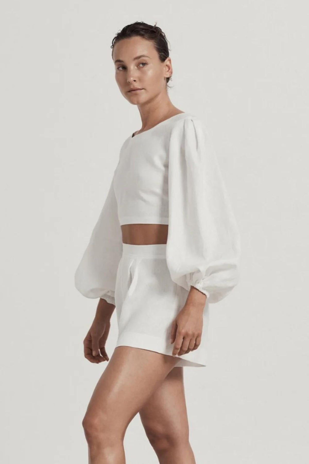 Maya Mini Short | White