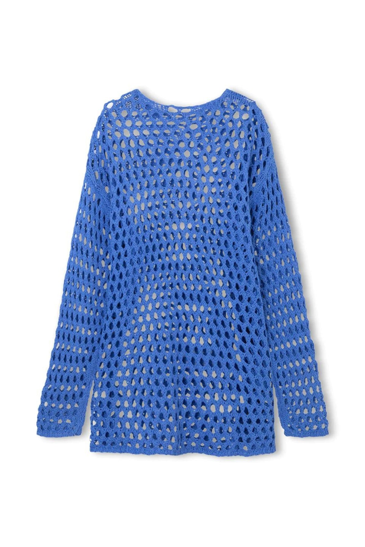 Crochet Knit Top | Sky