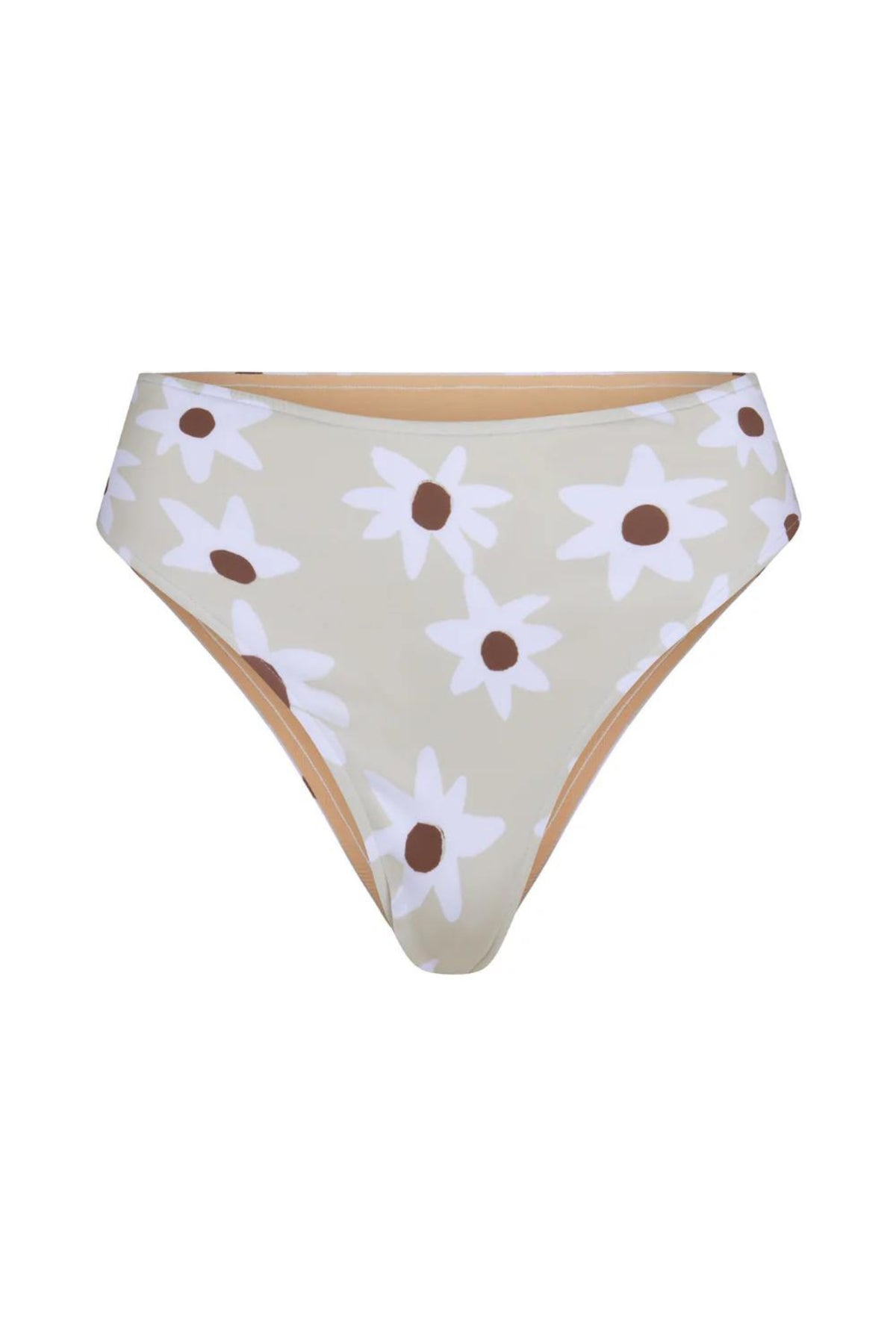 High Waisted Brief | Paper Flower