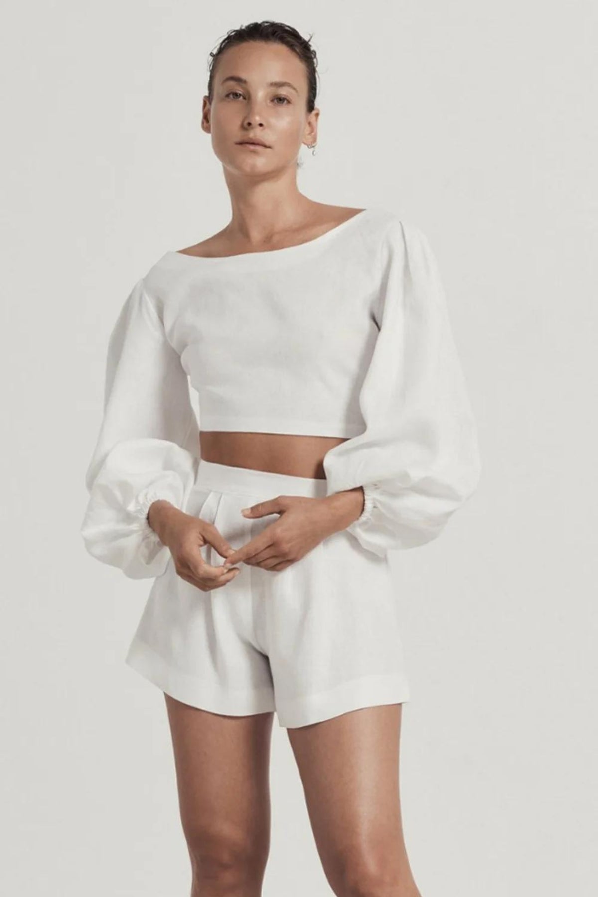 Maya Mini Short | White