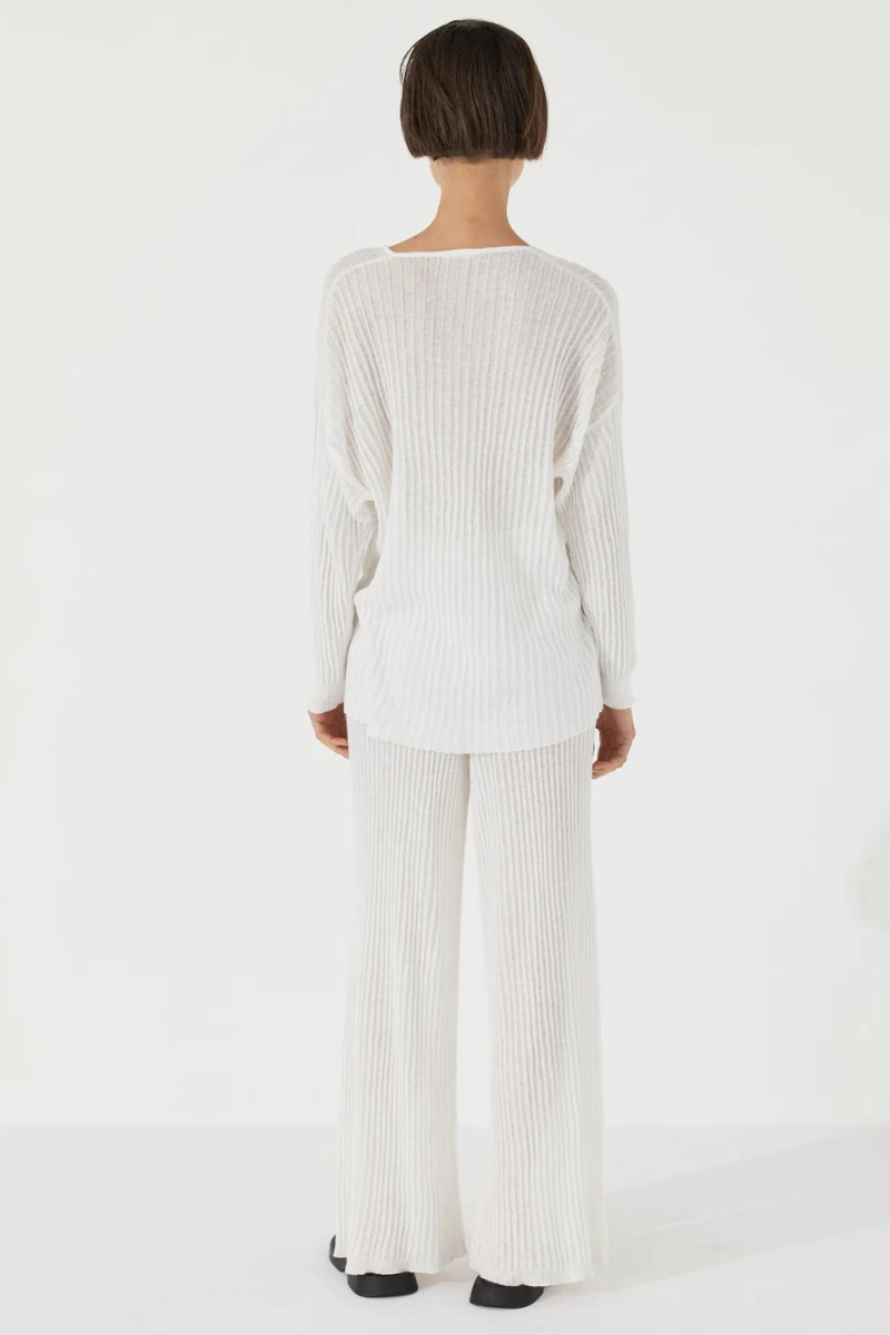 Ribbed Knit Pant | Shea