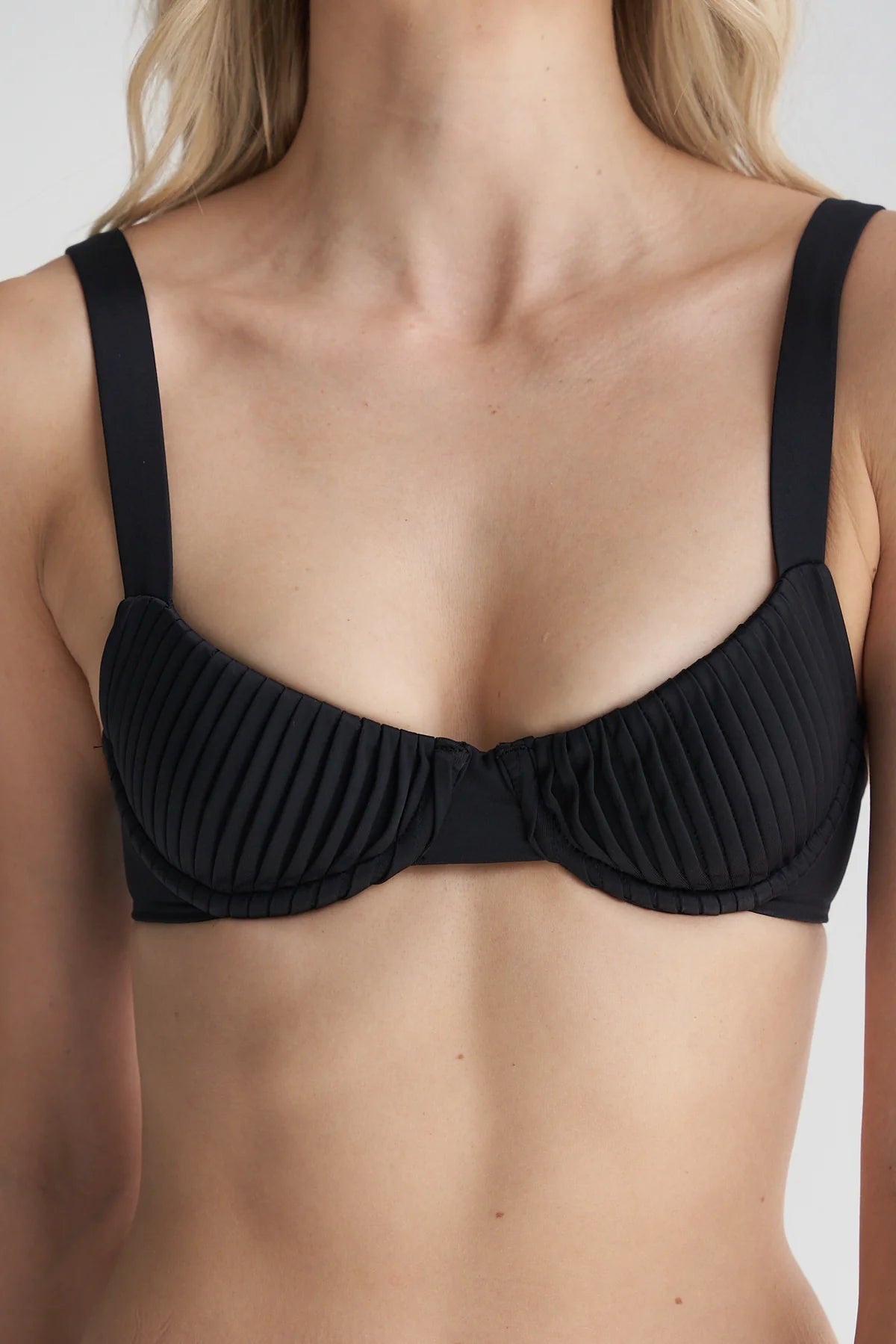 Rosa Balconette Top | Black