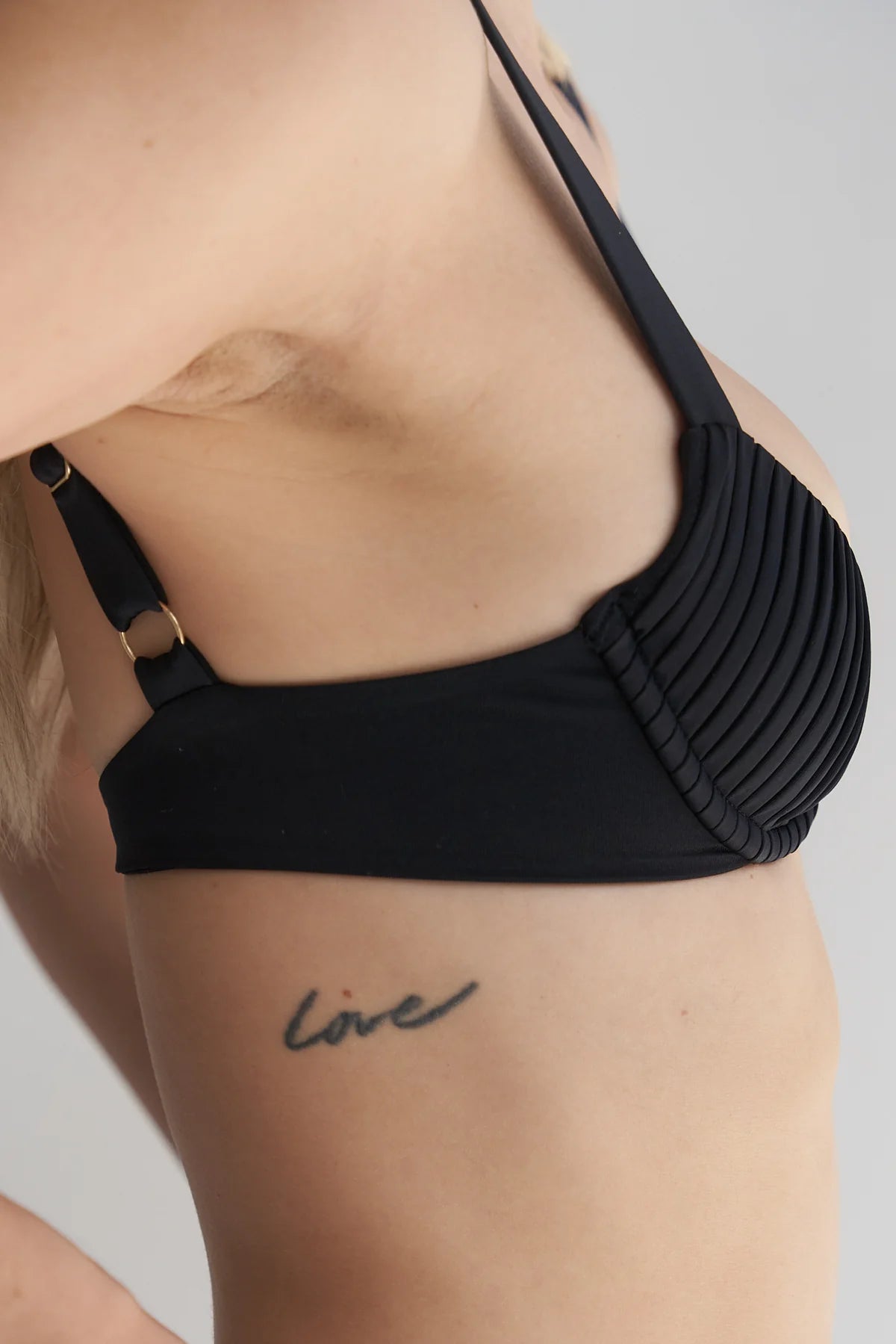 Rosa Balconette Top | Black